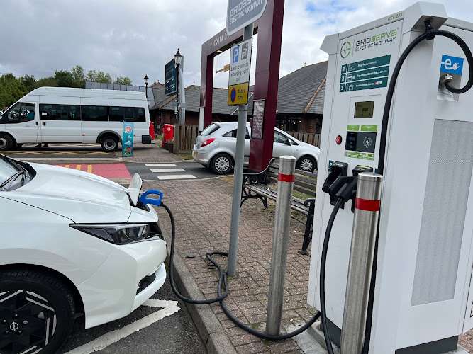 GRIDSERVE Charging Station EV Charging Station at M1 Motorway Southbound