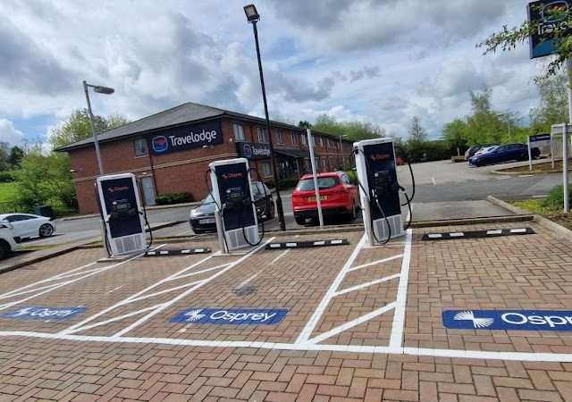 Osprey Charging Station in Ashbourne United Kingdom of Great Britain and Northern Ireland