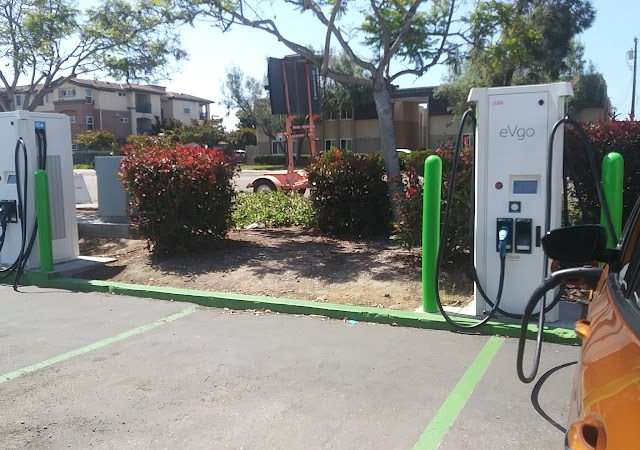 EVgo Charging Station in San Diego California