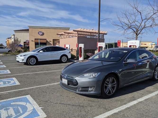 Tesla Supercharger EV Charging Station at 5001 N Riverside Dr