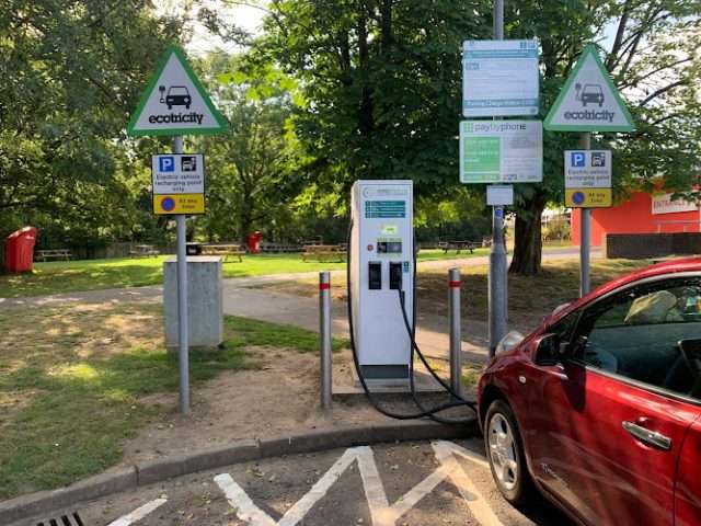 GRIDSERVE Charging Station in Hampshire United Kingdom of Great Britain and Northern Ireland
