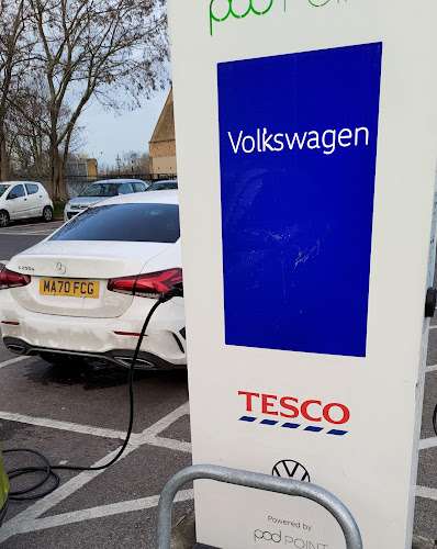 Pod Point Charging Station EV Charging Station at Parking lot