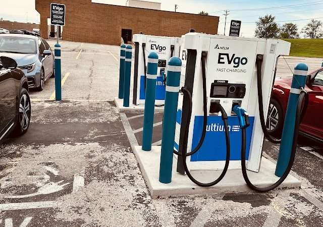 EVgo Charging Station in St. Louis Missouri