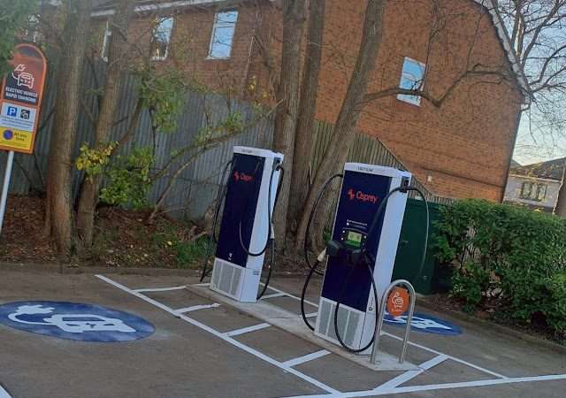 Osprey Charging Station in Christchurch United Kingdom of Great Britain and Northern Ireland