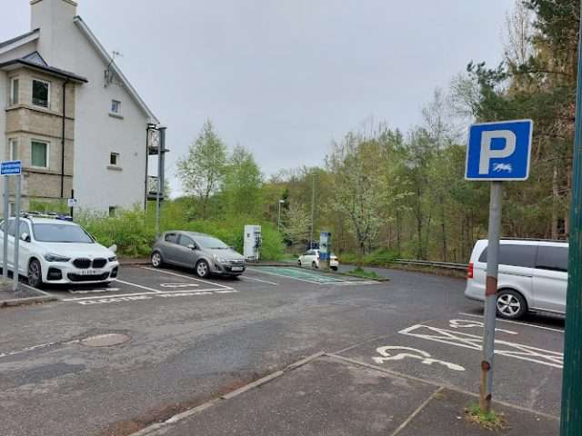 Chargeplace Scotland Charging Station in Killin United Kingdom of Great Britain and Northern Ireland