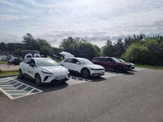 Swarco eConnect Charging Station in Penrith United Kingdom of Great Britain and Northern Ireland