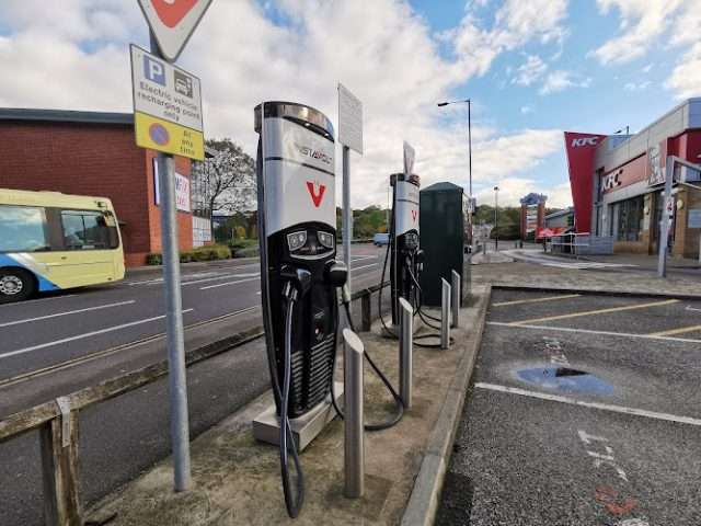 InstaVolt Charging Station in Sheffield United Kingdom of Great Britain and Northern Ireland