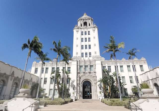 Beverly Hills City Hall in Beverly Hills California