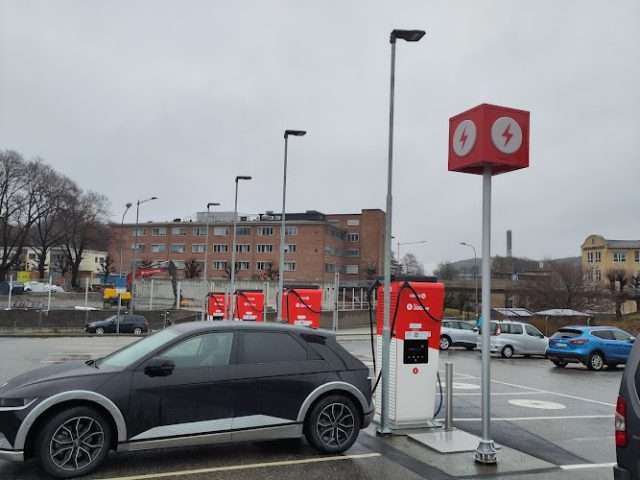 Circle K Charging Station in Halden Norway 1776