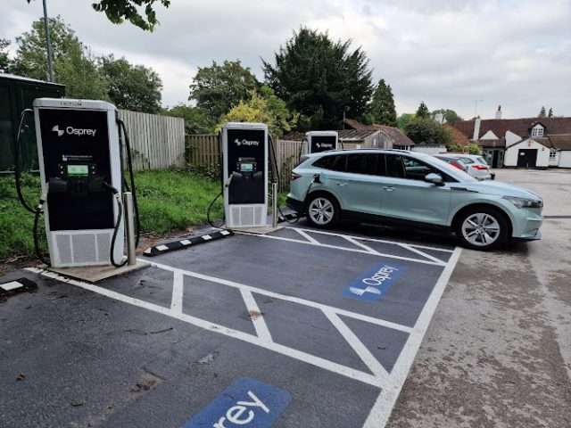 Osprey Charging Station in Henley-in-Arden United Kingdom of Great Britain and Northern Ireland