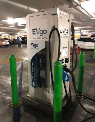 EVgo Charging Station in West Hollywood California