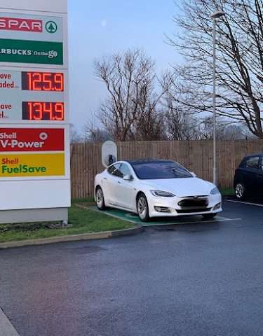 Fuuse Charging Station in Blackpool United Kingdom of Great Britain and Northern Ireland