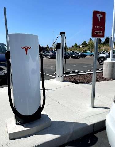 Tesla Supercharger in Watsonville California