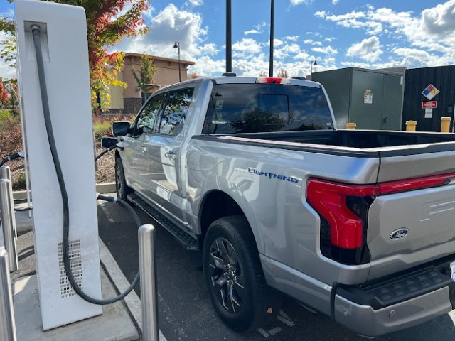 Electrify America Charging Station in Rocklin California