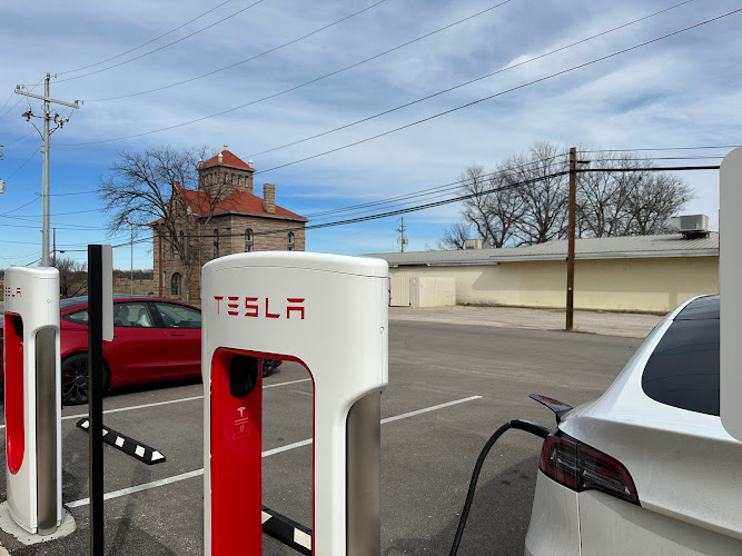 Tesla Supercharger EV Charging Station at 117 E Main St