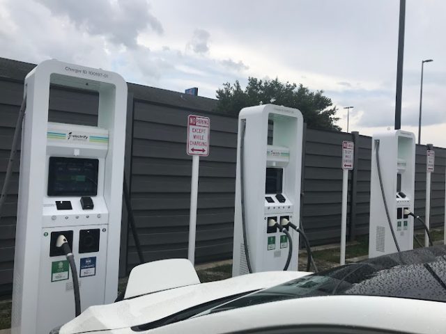 Electrify America Charging Station in Breaux Bridge Louisiana