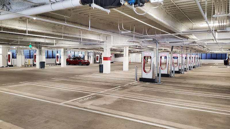 Tesla Supercharger EV Charging Station at 11355 W Olympic Blvd