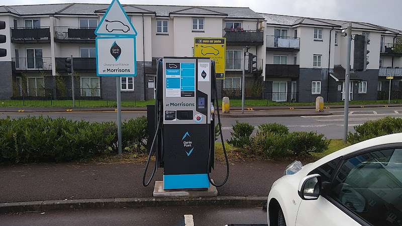 GeniePoint Charging Station EV Charging Station at Brunel Way