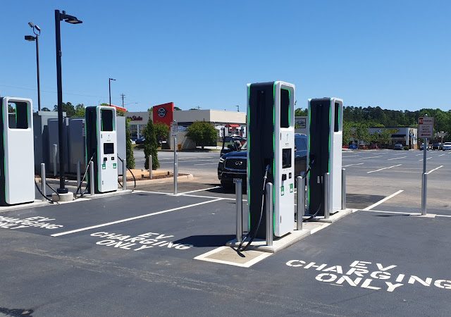 Electrify America Charging Station in Douglasville Georgia