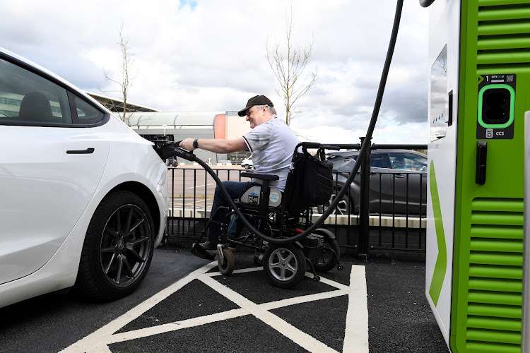 Allego Charging Station EV Charging Station at Parking lot