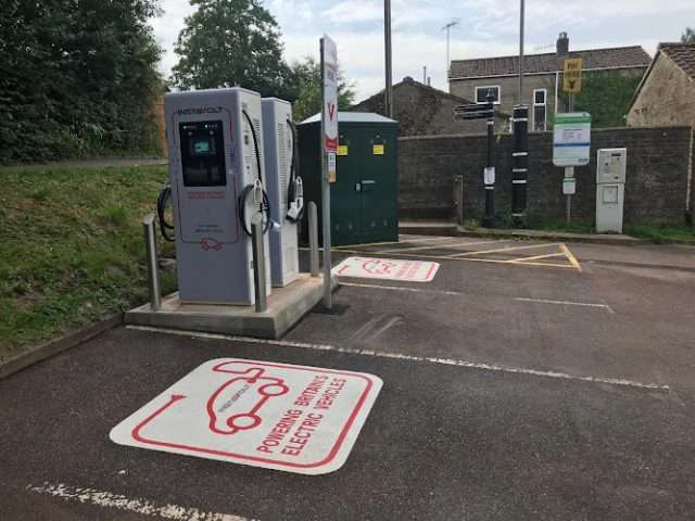 InstaVolt Charging Station in Dulverton United Kingdom of Great Britain and Northern Ireland