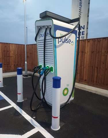 bp pulse Charging Station in London United Kingdom of Great Britain and Northern Ireland