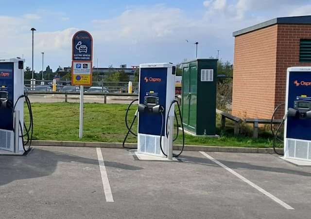 Osprey Charging Station in Middlesbrough United Kingdom of Great Britain and Northern Ireland
