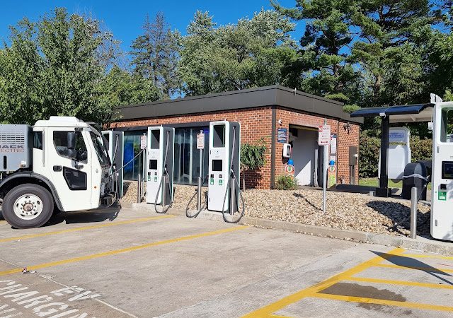 Electrify America Charging Station in Cranberry Twp Pennsylvania