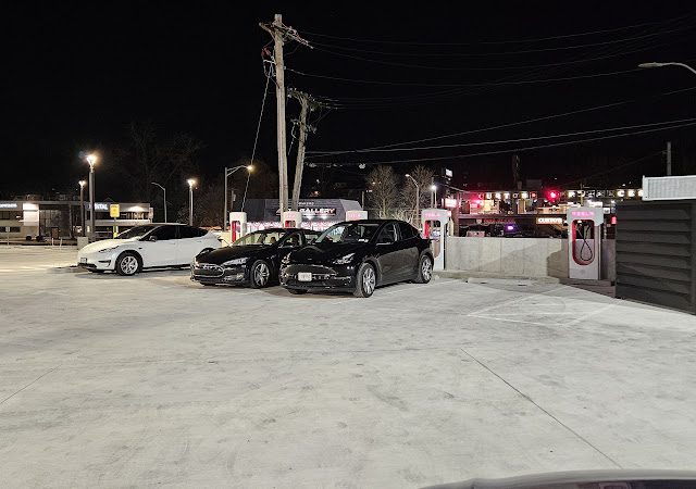 Tesla Supercharger in Yonkers New York