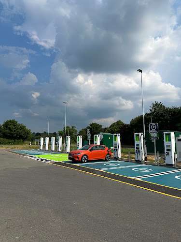 GRIDSERVE Charging Station EV Charging Station at A1 Trunk Road