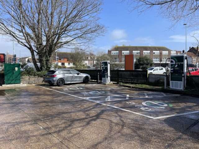evyve Charging Station in Worthing United Kingdom of Great Britain and Northern Ireland