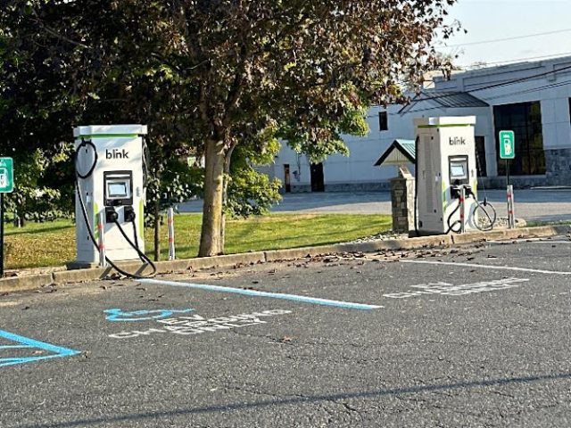 Blink Charging Station in Hope New Jersey