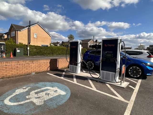 Osprey Charging Station in Leyland United Kingdom of Great Britain and Northern Ireland