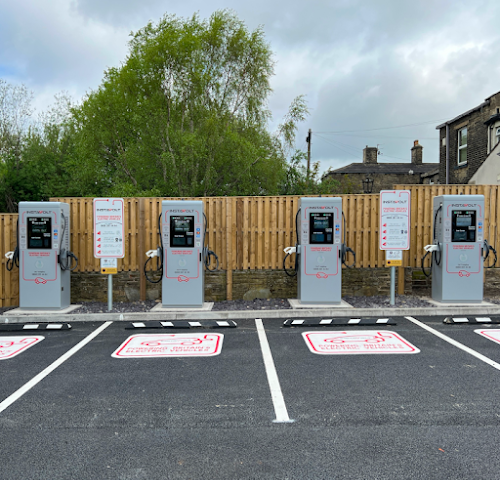 InstaVolt Charging Station in Bradford United Kingdom of Great Britain and Northern Ireland