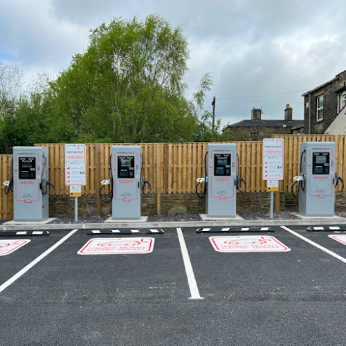 InstaVolt Charging Station EV Charging Station at Greggs