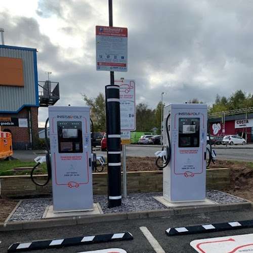 InstaVolt Charging Station EV Charging Station at McDonald's