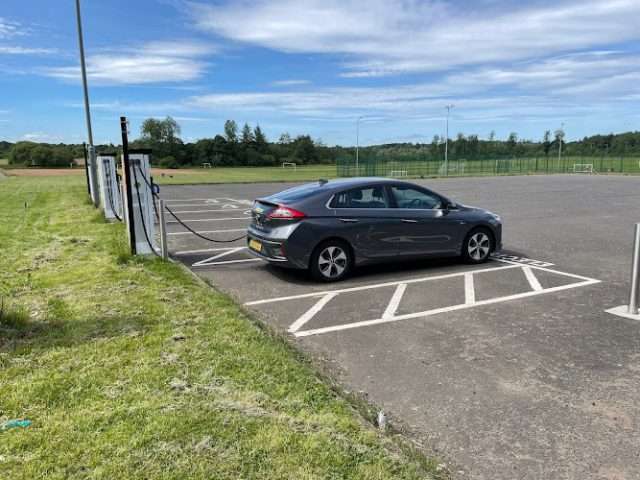ChargePlace Scotland Charging Station in Glasgow United Kingdom of Great Britain and Northern Ireland