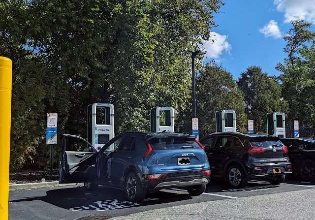 Electrify America Charging Station in Copiague New York