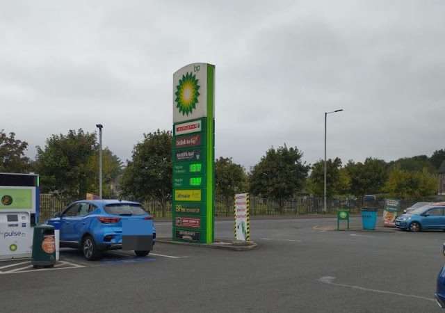 bp pulse Charging Station in Lisburn United Kingdom of Great Britain and Northern Ireland