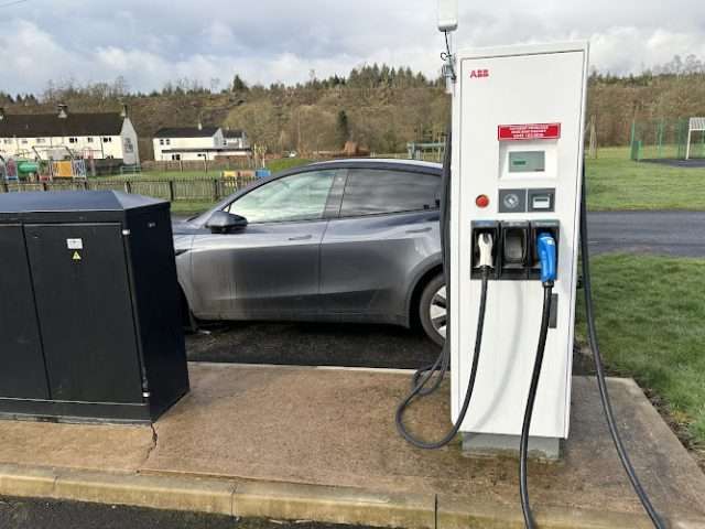 Fuuse Charging Station in Hexham United Kingdom of Great Britain and Northern Ireland
