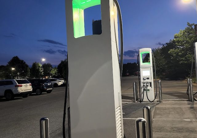 Electrify America Charging Station in Boyds Maryland