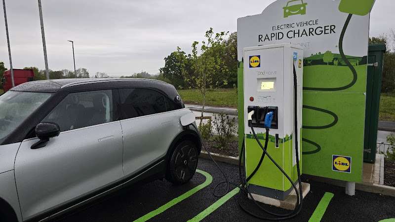 Pod Point Charging Station EV Charging Station at Longforth Farm