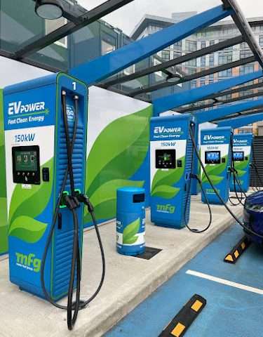 MFG Charging Station in Salford United Kingdom of Great Britain and Northern Ireland