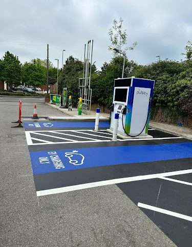 bp pulse Charging Station in Wokingham United Kingdom of Great Britain and Northern Ireland