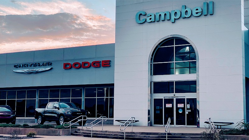 Campbell Chrysler Dodge Jeep Ram EV Charging Station at 7800 Alcoa Rd