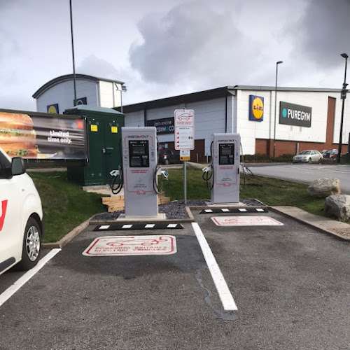 InstaVolt Charging Station EV Charging Station at McDonald's