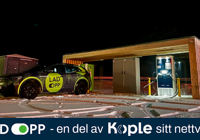 LAD OPP Charging Station in Ertenvåg Norway 8120