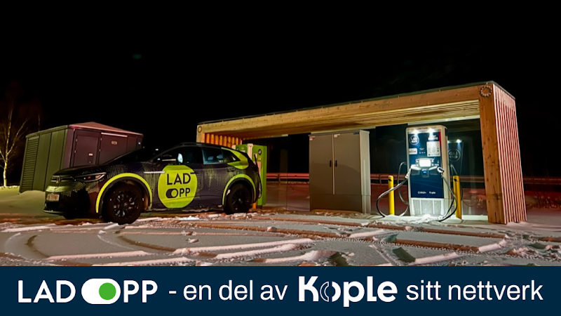 LAD OPP Charging Station EV Charging Station at Nygårdveien 159