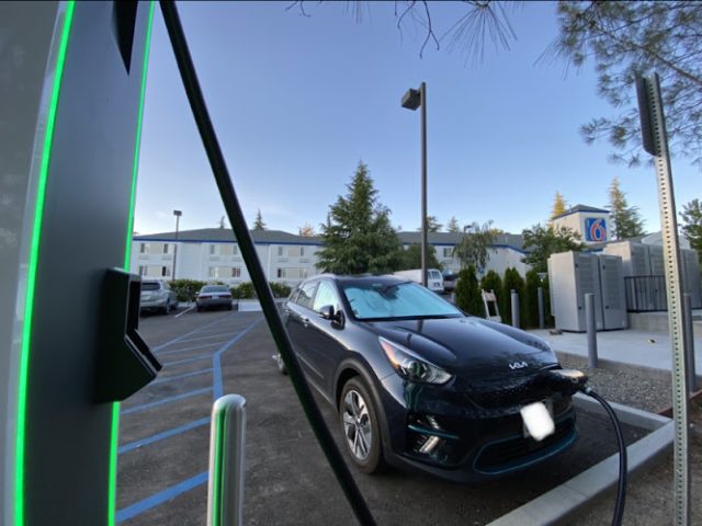Electrify America Charging Station in Auburn California