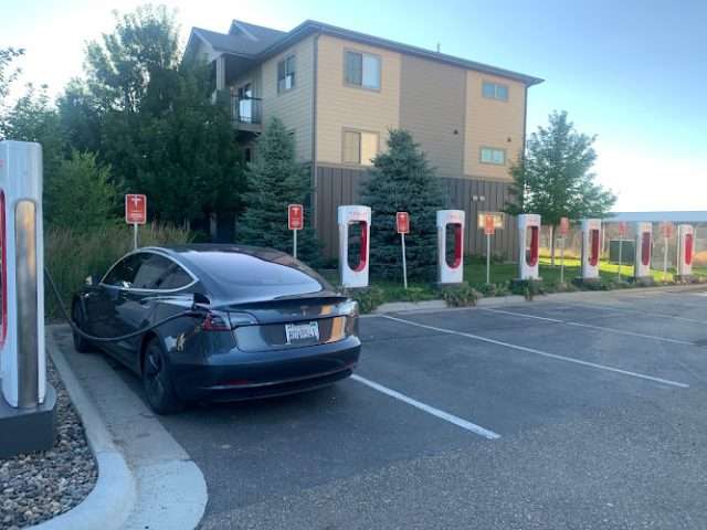 Tesla Supercharger in Glendive Montana